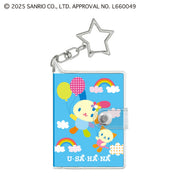 Usahana Glitter Sticker Book Keychain