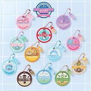 Sanrio Milk Cap Embroider Keychain & Biscuits Blind Box