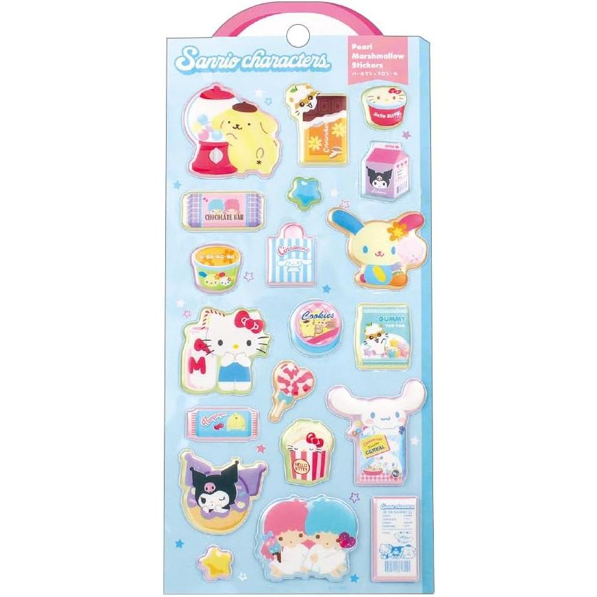 Sanrio Charcter Fluffy Marshmallow Sticker