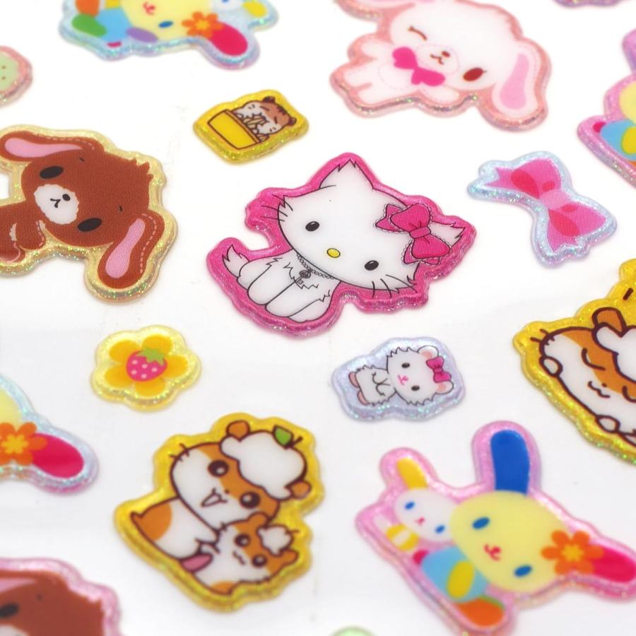 Sanrio Characters Glitter Resin Sticker