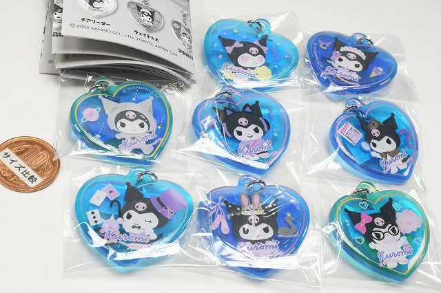 Kuromi My Dream Plump Heart Charm Gachapon