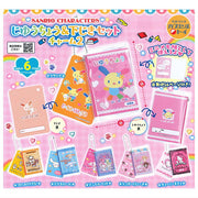 Sanrio Characters Notebook & Pencil Case Set Gachapon