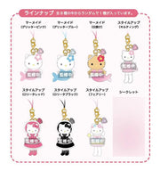 Hello Kitty Style Up Mascot Strap Blind Box