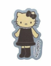 Hello Kitty "Style Up" Die-Cut Sticker [Black Dress]
