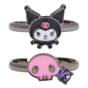 Kuromi Puroland Exclusive Ring Set