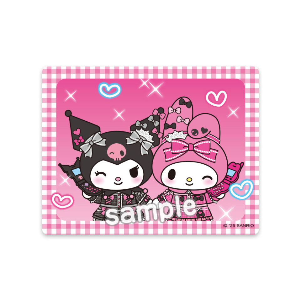 Puroland Exclusive My Melody & Kuromi Phone Sticker