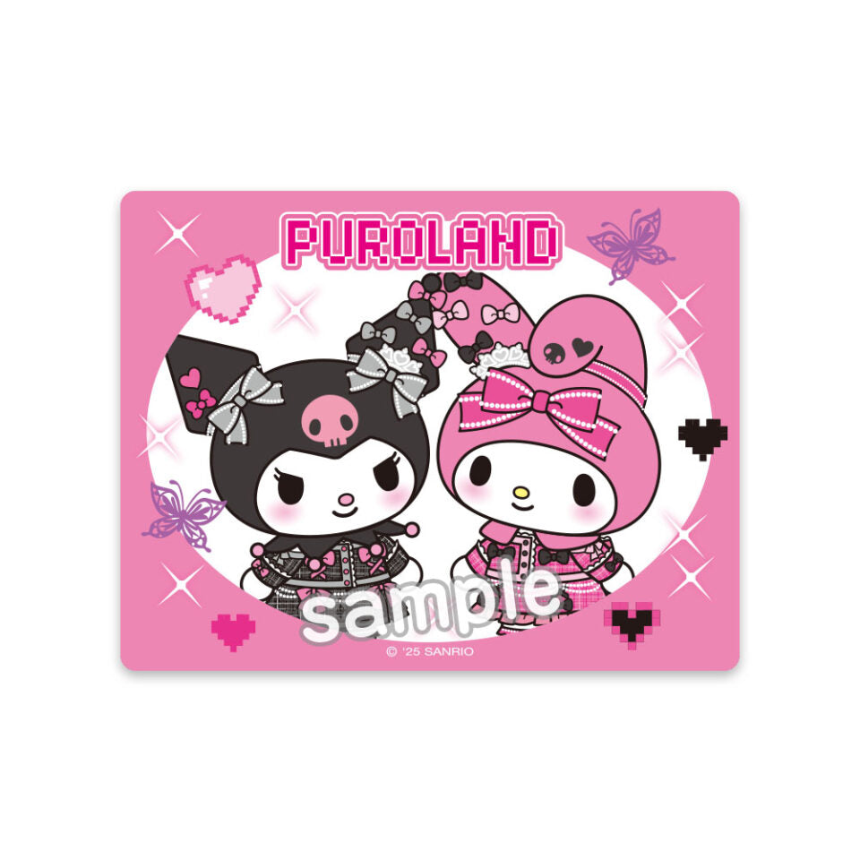 Puroland Exclusive My Melody & Kuromi Butterflies Sticker
