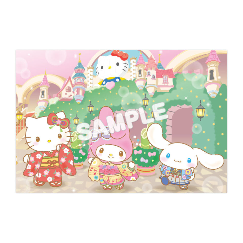 Puroland Exclusive Kimono Postcard