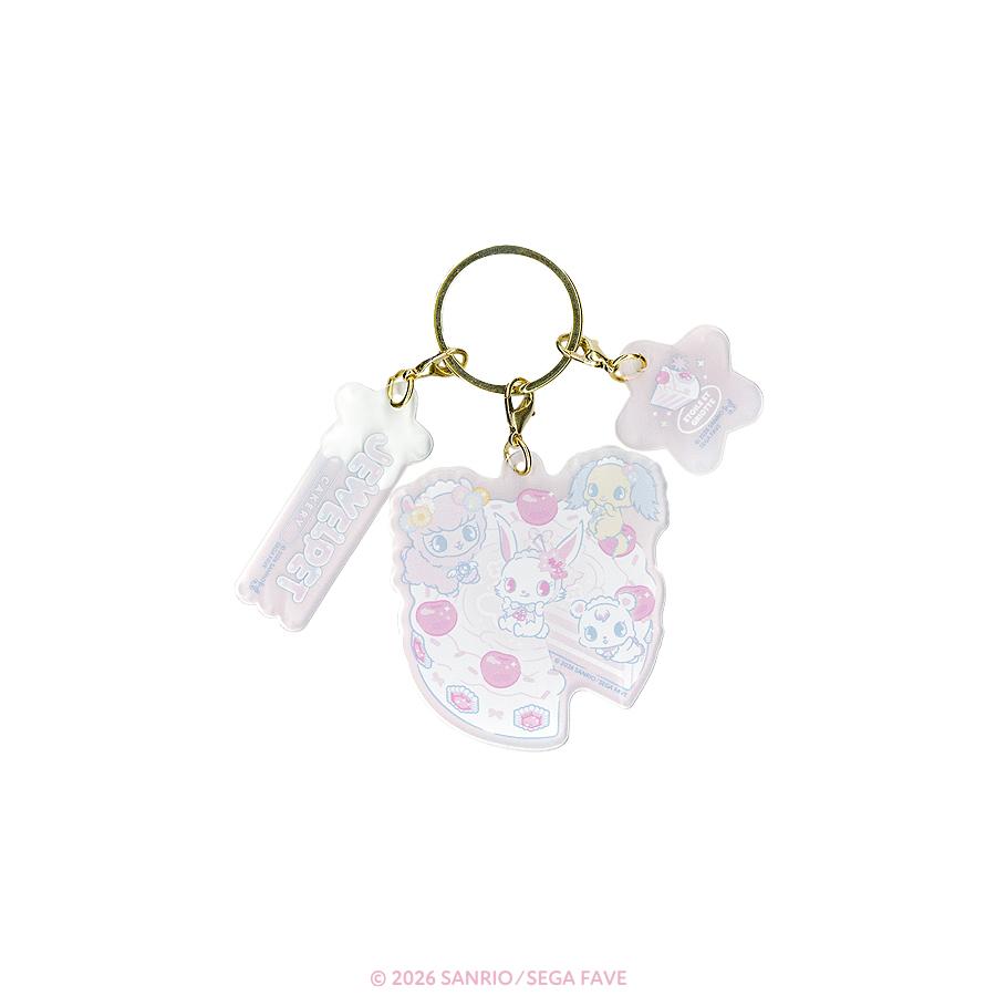 Jewelpet x Etoile et Griotte "Cakery" Acrylic Keychain