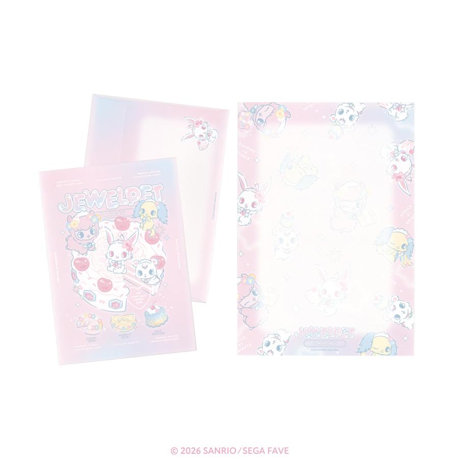 Jewelpet x Etoile et Griotte "Cakery" Letter Set