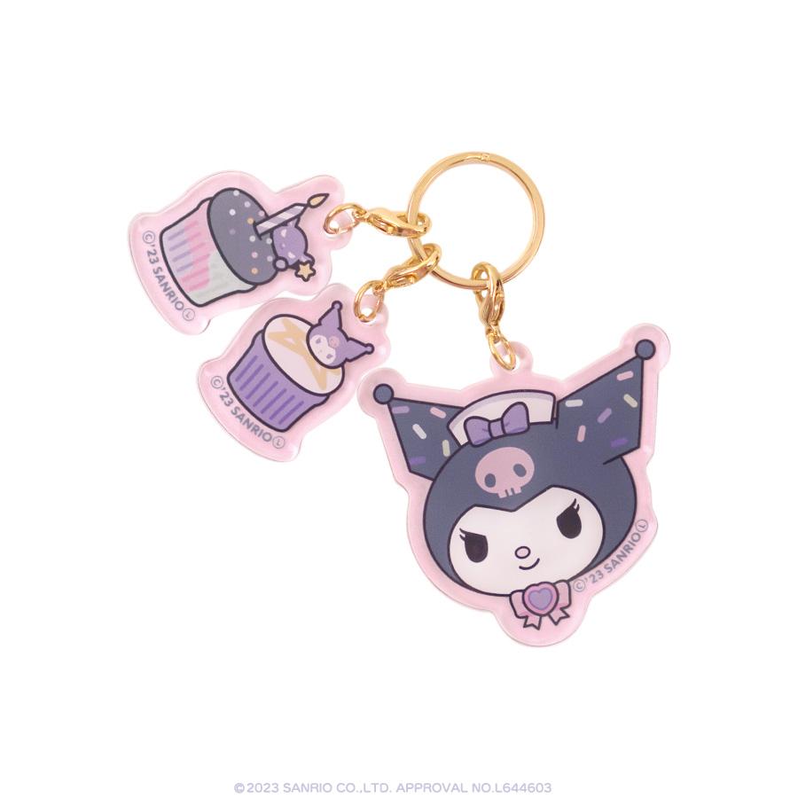 Etoile Et Griotte x Kuromi Cupcake Keychain