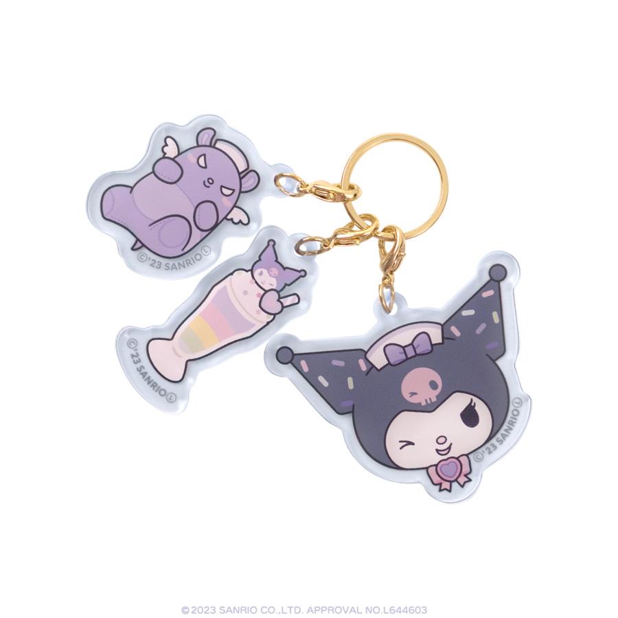 Etoile Et Griotte x Kuromi Milkshake Keychain