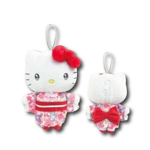 Hello Kitty Kimono Plush Pouch