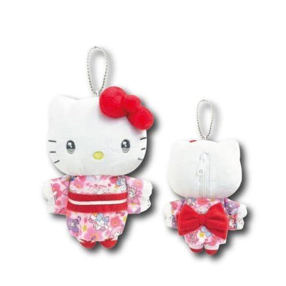 Hello Kitty Kimono Plush Pouch