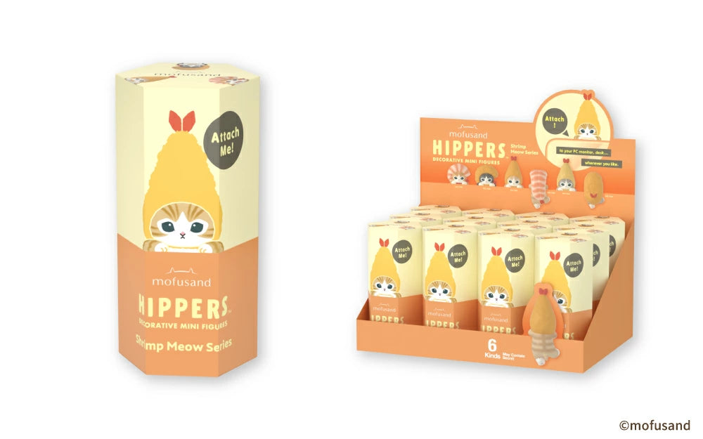 Sonny Angel Hippers Mofusand Shrimp Meow Blind Box