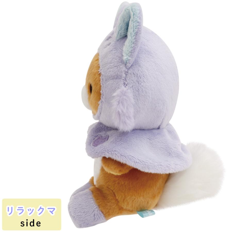 Rilakkuma & Awawa Neko Poncho Plush [Rilakkuma]