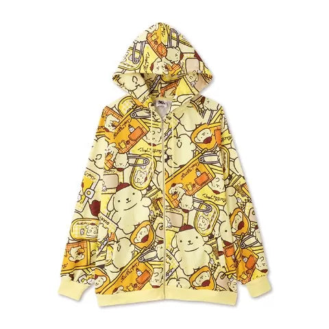 PomPomPurin Print Hoodie