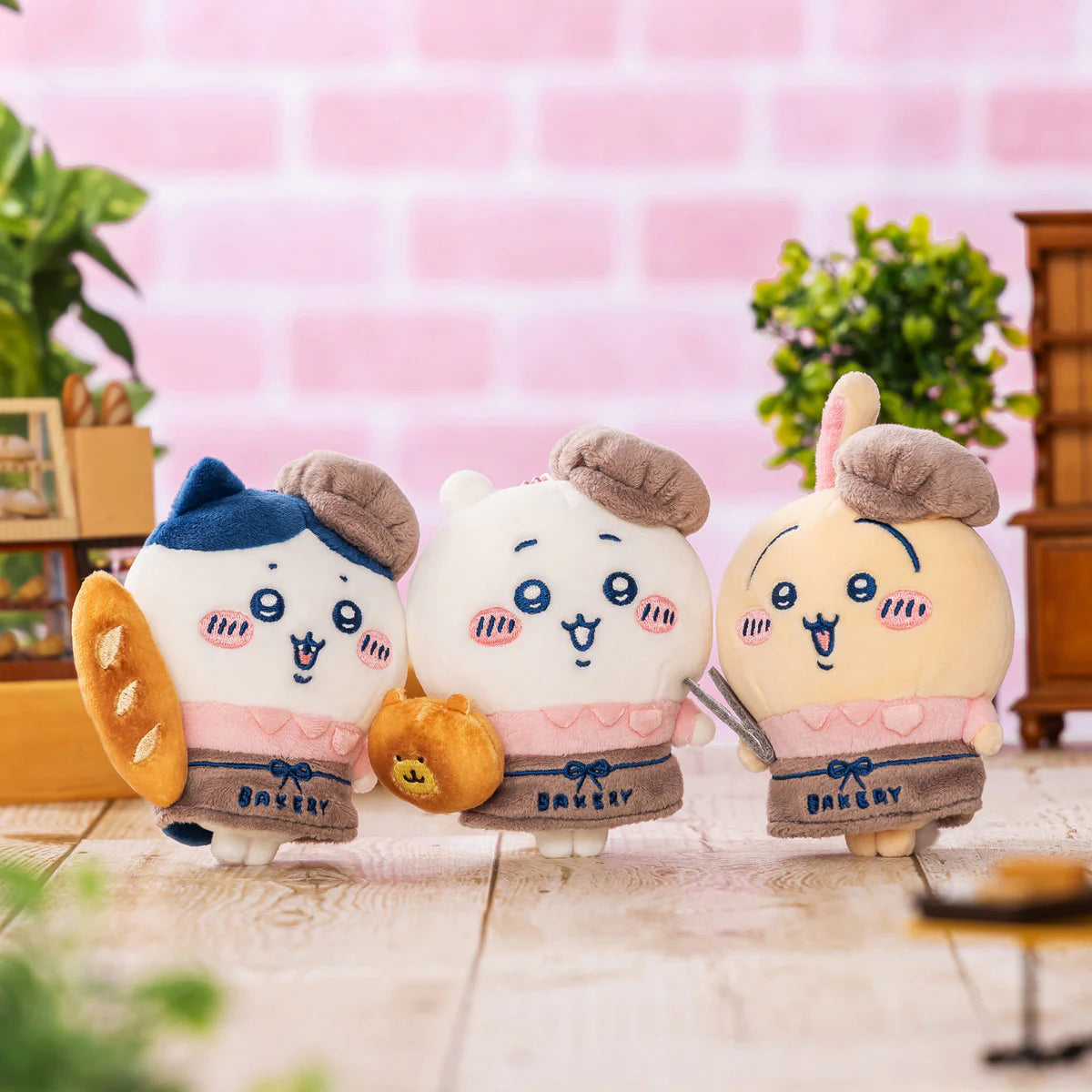 Chiikawa "Bakery Staff" Plush Mascot