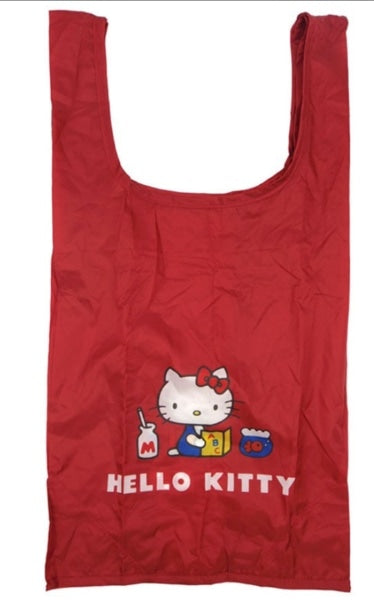 Hello Kitty Classic Sitting Mascot Plush w/ Eco Bag