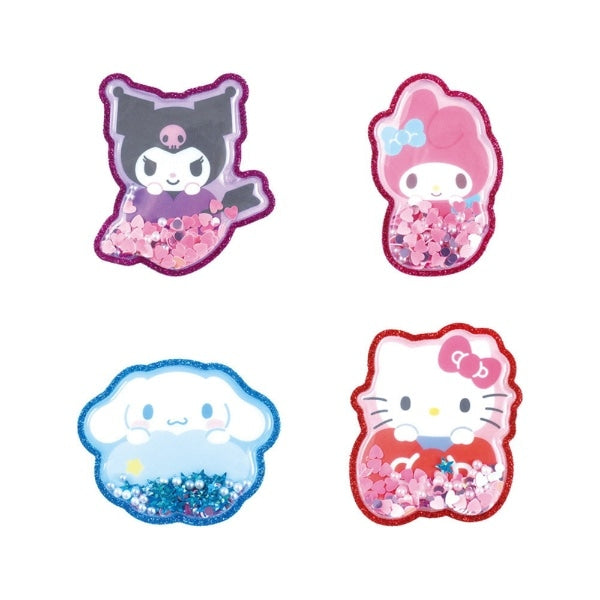 Sanrio Big Glitter Shaker Sticker Kuromi