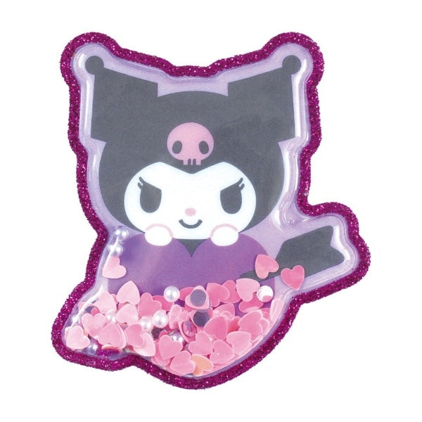 Sanrio Big Glitter Shaker Sticker Kuromi