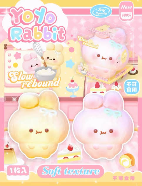 Yoyo Rabbit Squishy