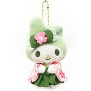 My Melody Sakura Matcha Kimono Plush Mascot