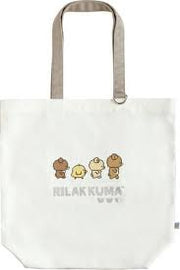 Rilakkuma Pixel Art Tote Bag