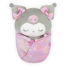 Kuromi Swaddle Japanese Pattern Plush