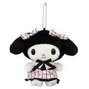 My Melody Black Graph Halloween Mascot Plush