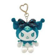 Kuromi Polka Dots Plush Mascot [Blue]