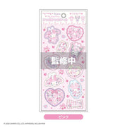 Kuromi, My Melody & My Sweet Piano "Bunnies x Ballerina" Sticker [Pink]
