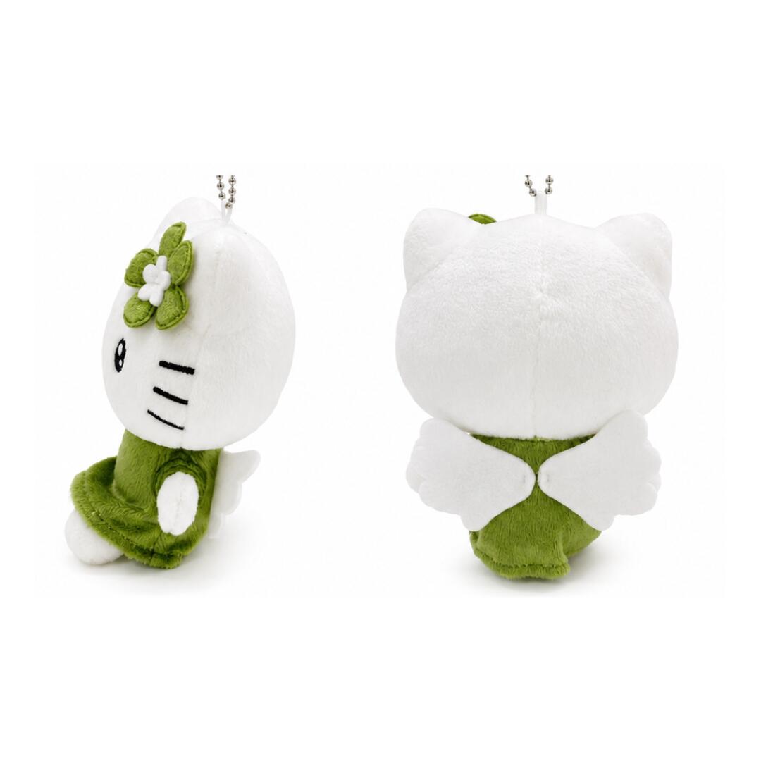 Hello Kitty Matcha Angel Plush Mascot