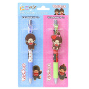 Monchhichi Pen Set [Blue/Pink]