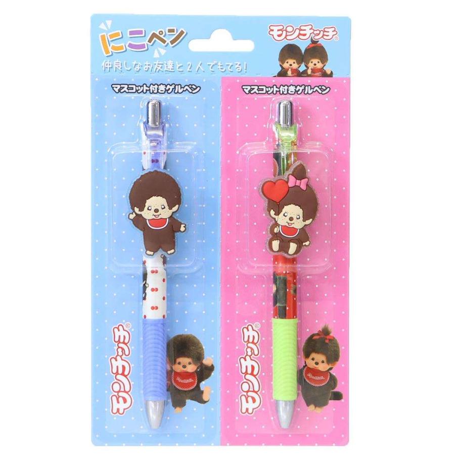 Monchhichi Pen Set [Blue/Pink]