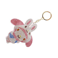 My Melody Costume Rhinestone Keychain