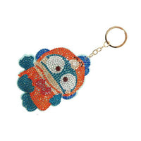 Hangyodon Costume Rhinestone Keychain