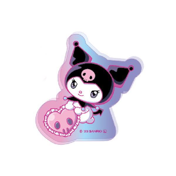 Kuromi World Acrylic Clip Heart Skull