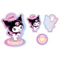 Kuromi World Acrylic Stand & Clip Hearts
