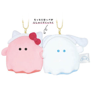 Hello Kitty Cinnamoroll x Obakenu Nico Plush Mascot Set