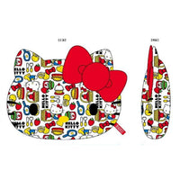 Hello Kitty 50th Colorful Face Cushion
