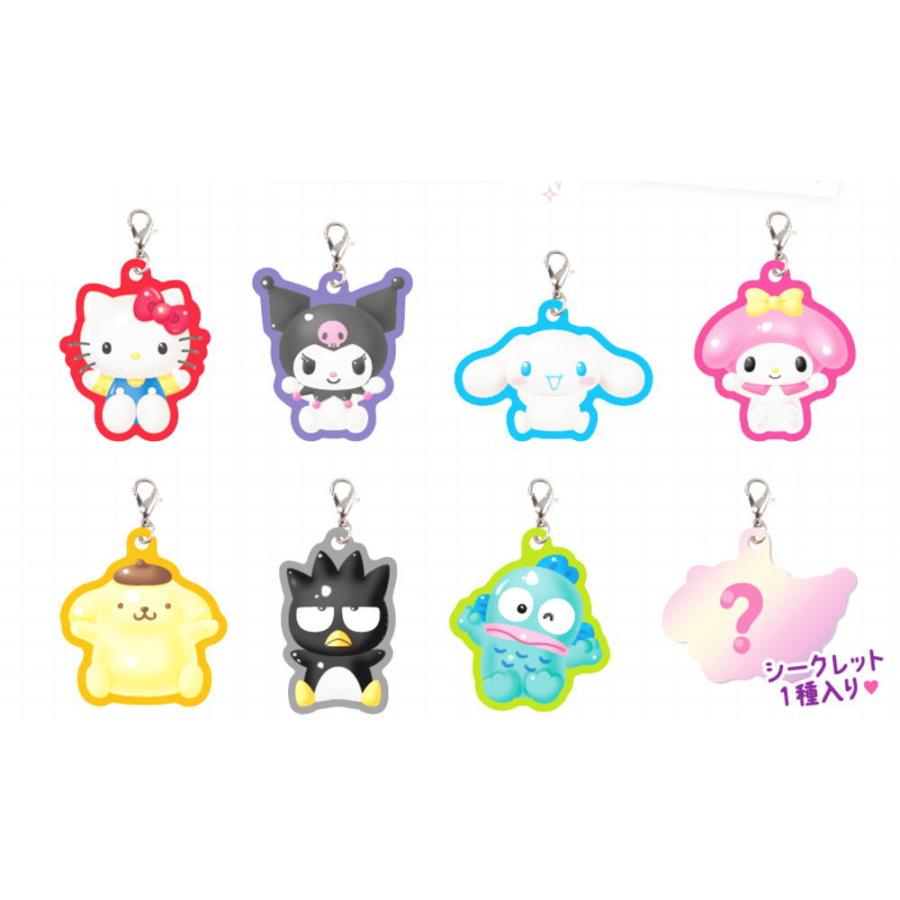 Sanrio Character Puffy Metal Charm Blind Box