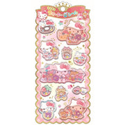 Hello Kitty & Tiny Chum Water Glitter Sticker