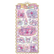 My Melody & Kuromi Water Glitter Sticker