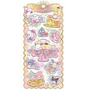 Sanrio Character Water Glitter Sticker