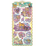 Tan Sanrio Water Glitter Sticker
