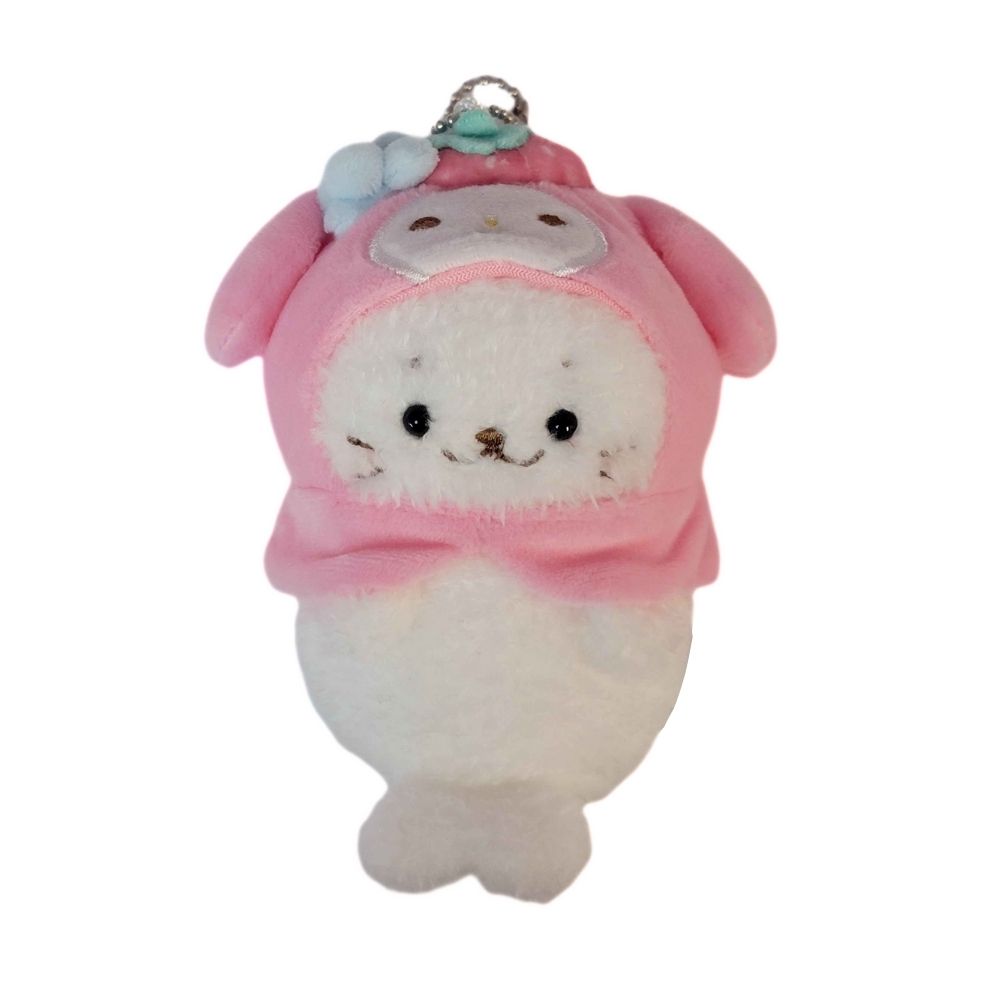 Sirotan x My Melody Strawberry Plush Mascot
