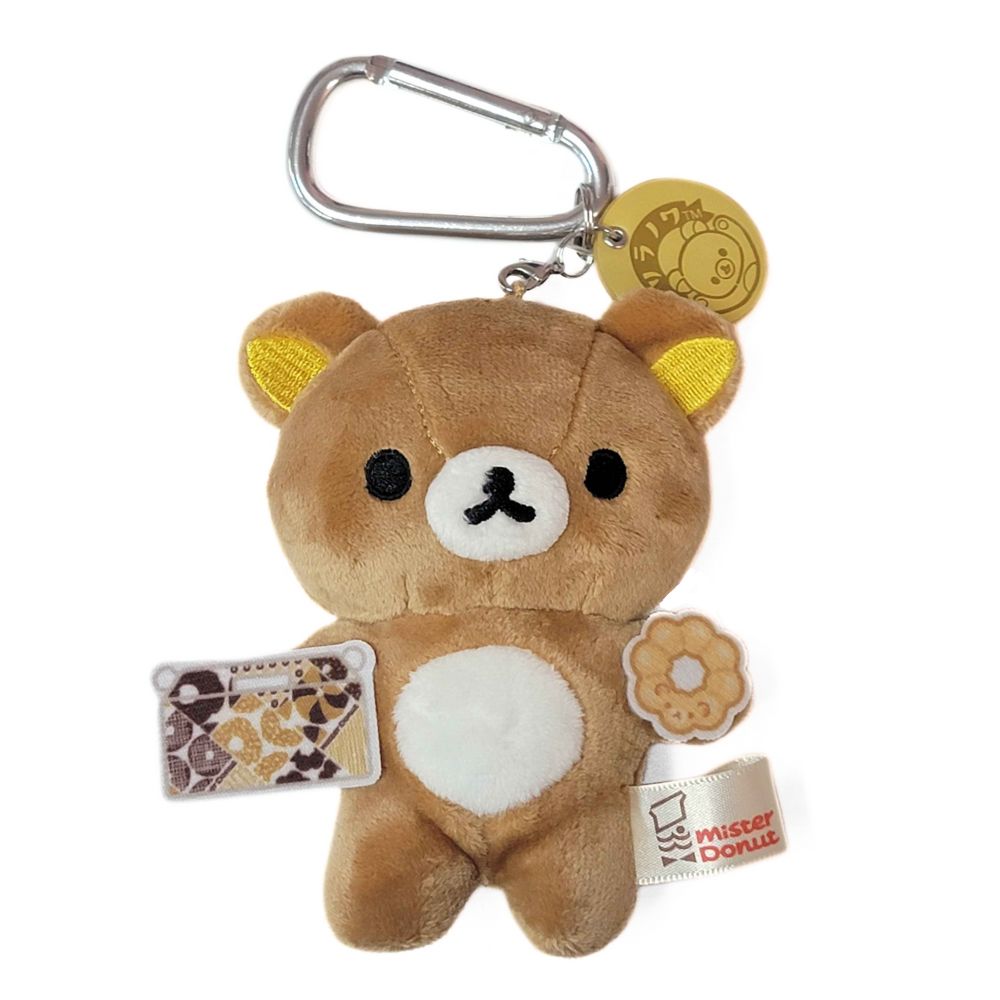 Mister Donut x Rilakkuma Mascot Plush