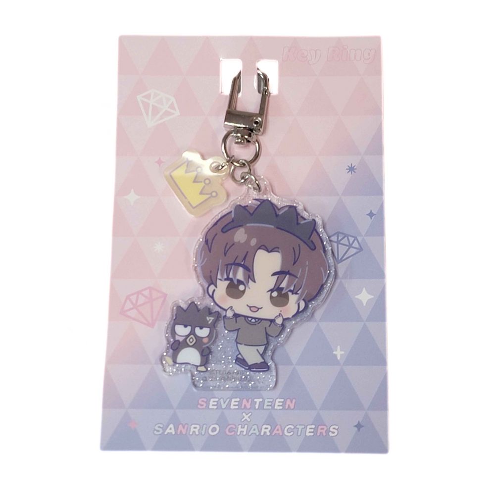 Seventeen x Sanrio Characters Badtz Maru Acrylic Keychain