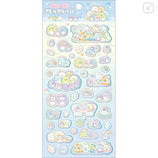 Sumikko Gurashi "Penguin Lagoon" Puffy Drop Stickers
